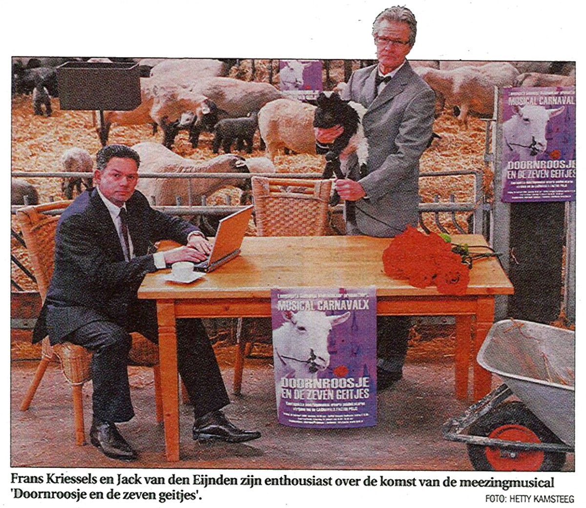 Doornroosje en de zeven geitjes
