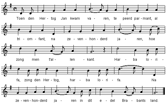 Hertog Jan   muziek