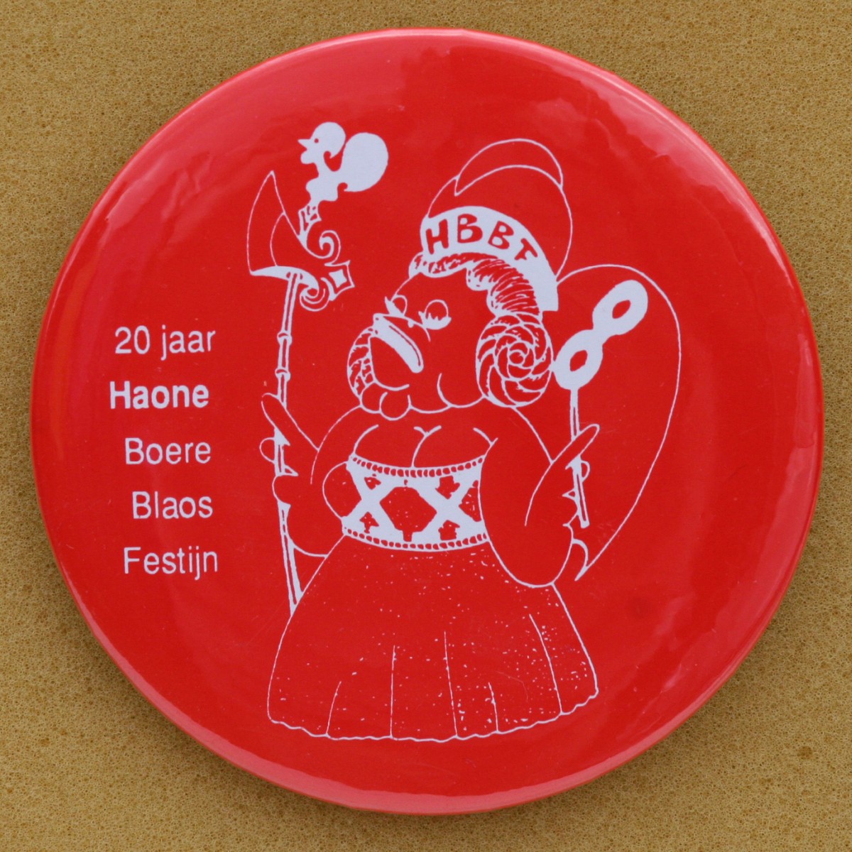 1992 HBBF 20 jaar Button
